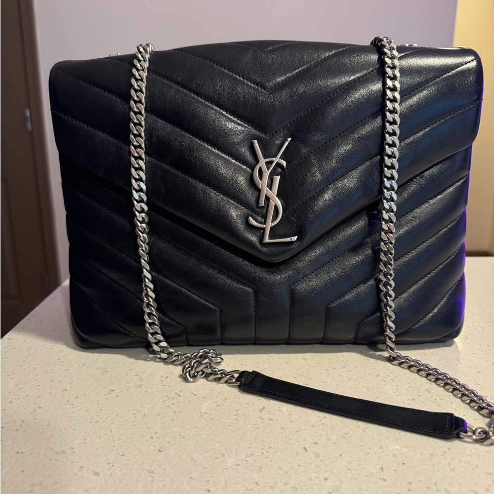 Ysl Medium LouLou Quilted Leather Bag